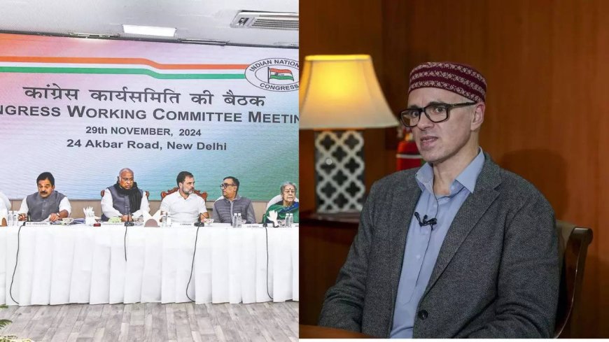 'Why this approach after being CM?': Congress hits back at Omar Abdullah's remark on EVM