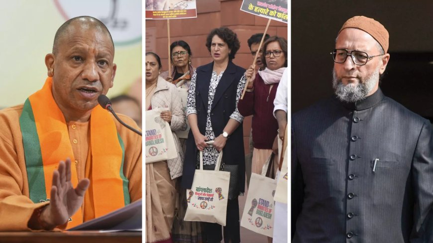 Owaisi counters Yogi's 'salary from Israel' remark with 'employment opportunities' jibe