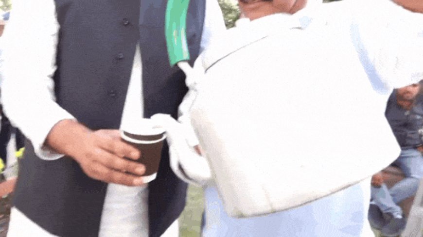 Watch: Congress MLAs protest with tea kettles in Madhya Pradesh assembly over unemployment