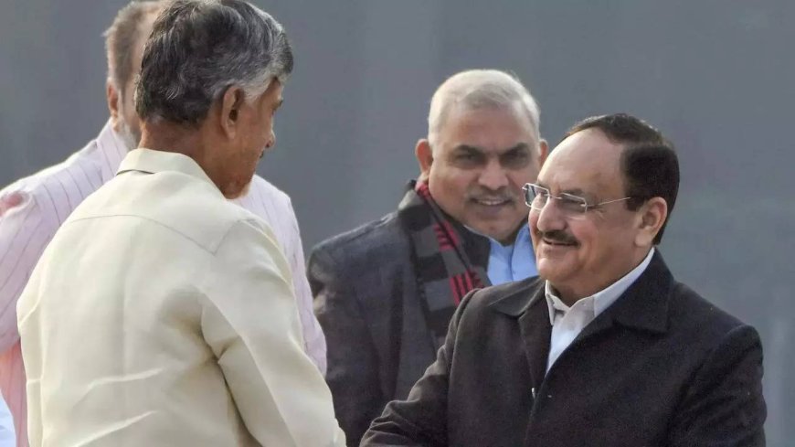 NDA meeting under way at BJP President JP Nadda's residence in New Delhi