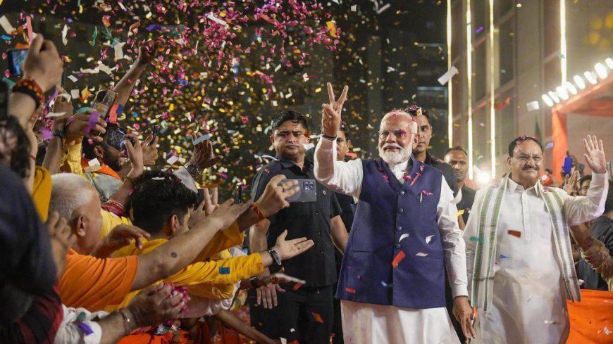 BJP got Rs 2,244 crore contributions in '23-24, Congress Rs 289 crore