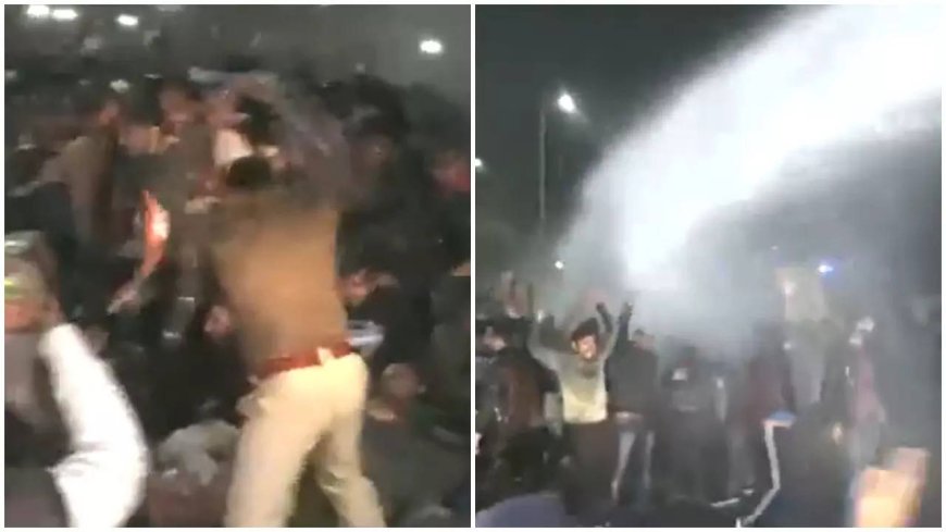 From lathicharge to water cannons: Bihar police crackdown on protesting BPSC aspirants