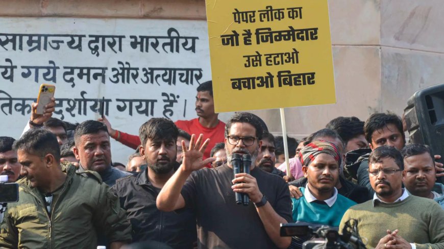 FIR against Prashant Kishore, 700 people for 'organising' BPSC protest without 'permission'