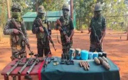 Huge cache of arms, ammunition seized in Manipur