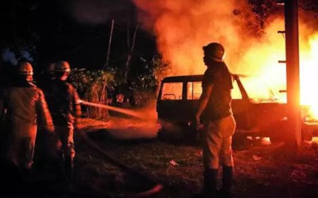 Fresh violence in Manipur as mob attacks SP office in Kangpokpi district