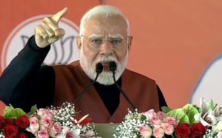 'AAP-da govt doesn't have vision to develop Delhi', says PM Modi