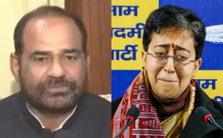 'Crocodile tears': BJP's Ramesh Bidhuri reacts to Delhi CM Atishi's emotional breakdown