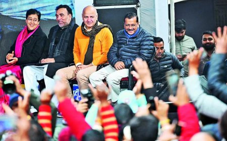 AAP's poll anthem a Kejriwal eulogy, veiled dig at LG & BJP