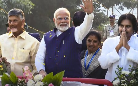 PM Modi launches Andhra projects worth Rs 2 lakh crore
