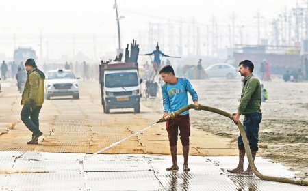 10,000 sanitation workers to make Kumbh clean & green