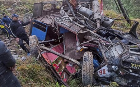 Five killed as bus falls into 100-metre gorge in Uttarakhand's Pauri Garhwal