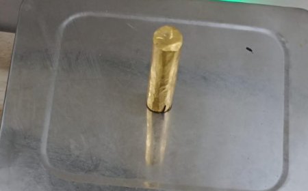 Customs department at Delhi airport seize 257 grams of gold hidden in screwdriver