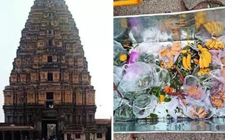For jumbo’s sake, Hampi temple peels off bananas