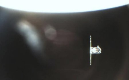 Orbit for docking satellites chosen keeping human missions in mind