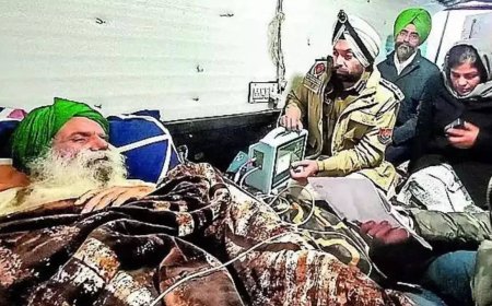 121 protesting farmers end fast-unto-death after Jagjit Singh Dallewal takes medical aid