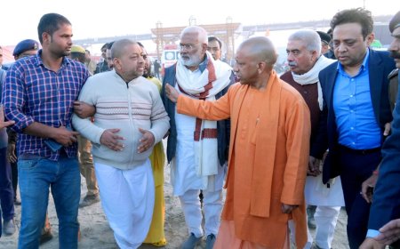 Maha Kumbh fire: UP CM Yogi Adityanath visits site, reviews situation