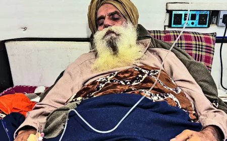 121 farmers end hunger strike as Dallewal takes medical aid