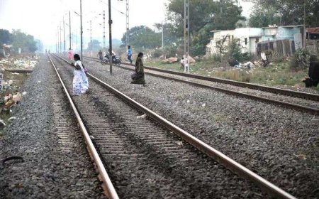2 minor sisters playing near rail track crushed by train in UP