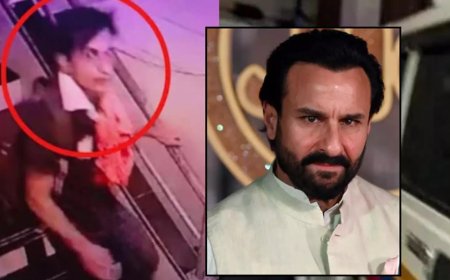 Suspect was planning to break into another flat in building Saif lives