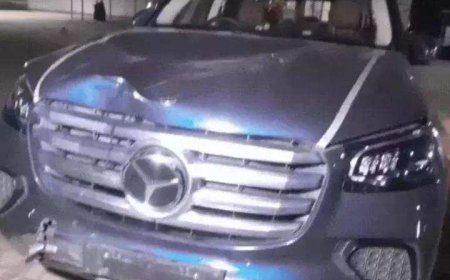 Doctor in speeding Mercedes SUV kills man painting dividers in UP's Meerut