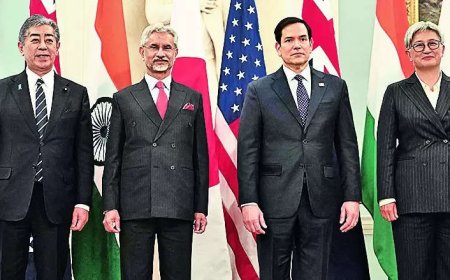 Message to China: Quad opposes unilateral acts to forcibly alter status quo