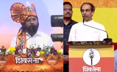 On Balasaheb's anniversary, Shinde's 'real' Shiv Sena jibe vs Uddhav's 'wounded tiger' warning