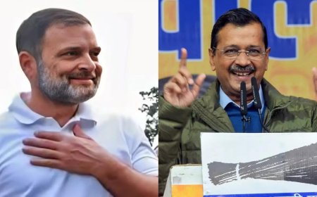 Rahul Gandhi's name in AAP's list of 'dishonest' people; Congress hits back, dares Kejriwal to quit INDIA bloc