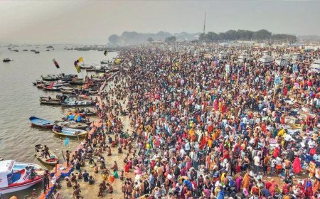 Prayagraj to & fro airfares on key snan dates hit Rs 50k