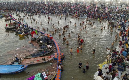 Maha Kumbh 2025: Alleged smuggler taking holy dip in Prayagraj arrested after months on the run
