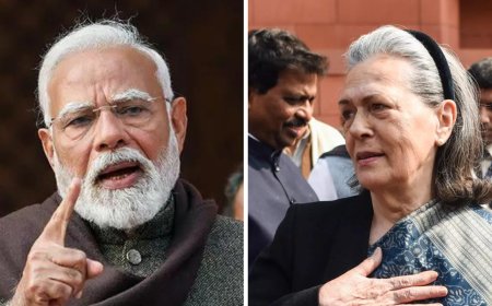 'Insult to poor, tribals': PM Modi attacks 'arrogance' of Congress's 'shahi pariwaar' after Sonia Gandhi's remark on President