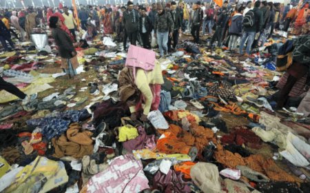 Rajasthan man saves mother, but loses grandfather in Maha Kumbh stampede