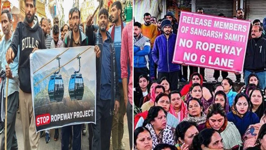 Katra returns to normalcy after government frees protesters, halts ropeway work till amicable solution