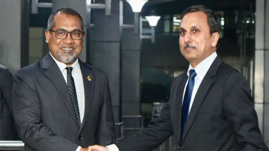 Maldives mantri in India amid thaw in ties, to meet EAM today
