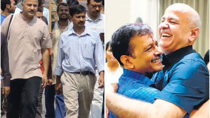 'Delhi loves you': Arvind Kejriwal shares throwback picture to wish Manish Sisodia on his birthday