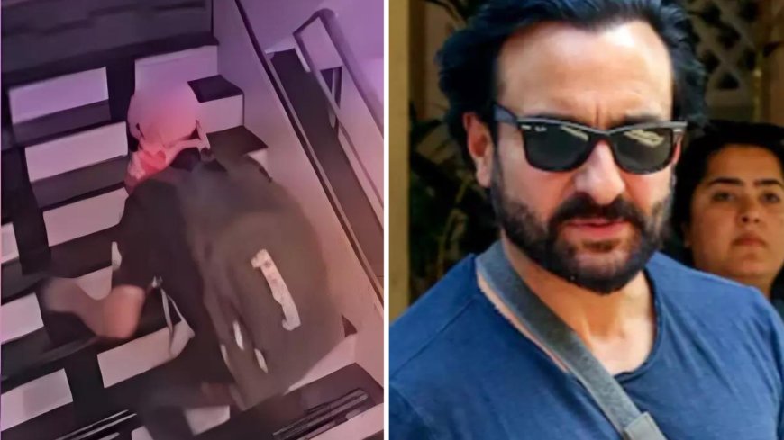 Saif Ali Khan stabbing case: New CCTV footage shows intruder entering actor's residence before attack