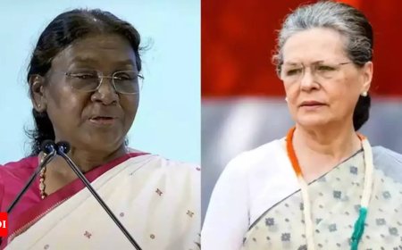 'Poor thing... got tired speaking': Sonia Gandhi remark on President Murmu triggers a storm