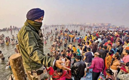 Security tightened for first Amrit snan after Maha Kumbh stampede