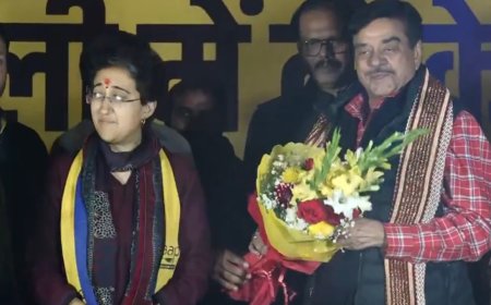 In show of support, TMC's Shatrughan Sinha campaigns for AAP's Atishi in Delhi