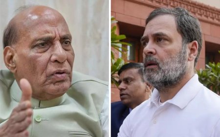 'Irresponsible politics': Rajnath Singh counters Rahul Gandhi's China charge