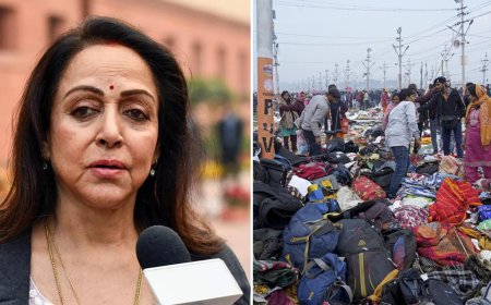 'Not a very big incident': BJP MP Hema Malini on Maha Kumbh stampede