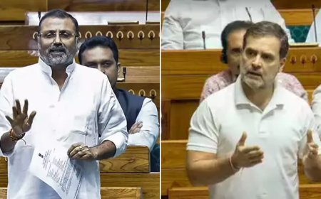 'Shamelessly distorted facts': BJP's Nishikant Dubey moves privilege motion against Rahul Gandhi