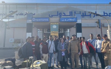 Stranded for weeks, Indian embassy repatriates 18 nationals from Libya