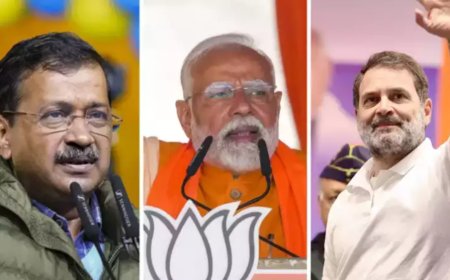 Delhi assembly election results 2025: A decisive battle for power between AAP, BJP and Congress
