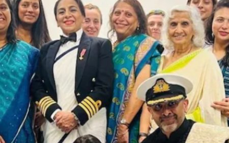 British Navy for first time allows female personnel to wear saris at mess dinners