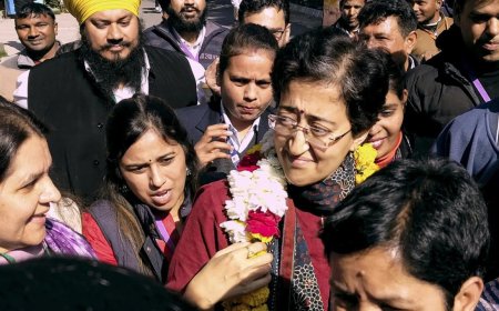 Sitting CM Atishi earns a consolation win for AAP, not without scare