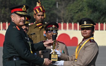 Lucknow girl tops 7th batch of nursing graduates, 40 cadets commissioned into military nursing service