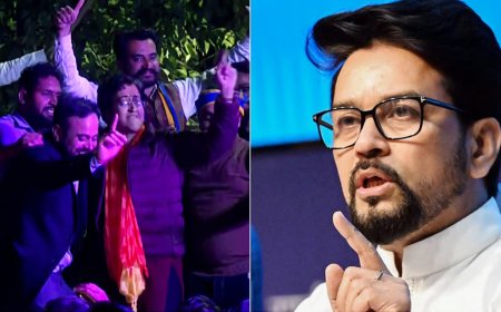‘Atishi danced after Kejriwal’s plan to defeat her failed’: BJP leader Anurag Thakur