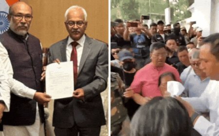 'Protests, torn letter': What happened when Biren Singh tried to resign as Manipur CM in 2023