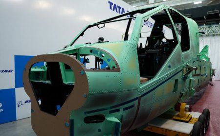 Tata Boeing JV delivers 300th 'made in Telangana' AH-64 Apache fuselages