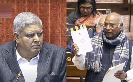 Dhankhar, Kharge face off in Rajya Sabha over starred question on withdrawal of builders' due to authorities